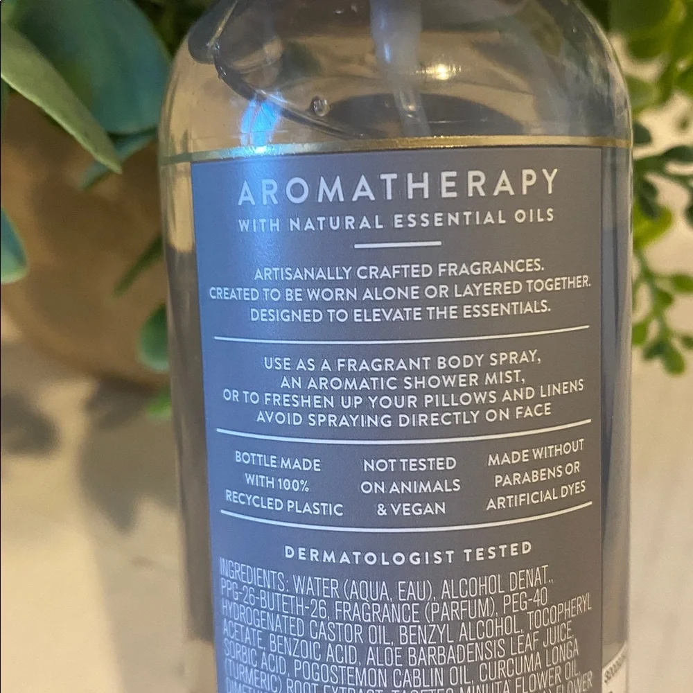 Bath & Body Works Aromatherapy “Black Tea” New 3 Pc Body Care Set